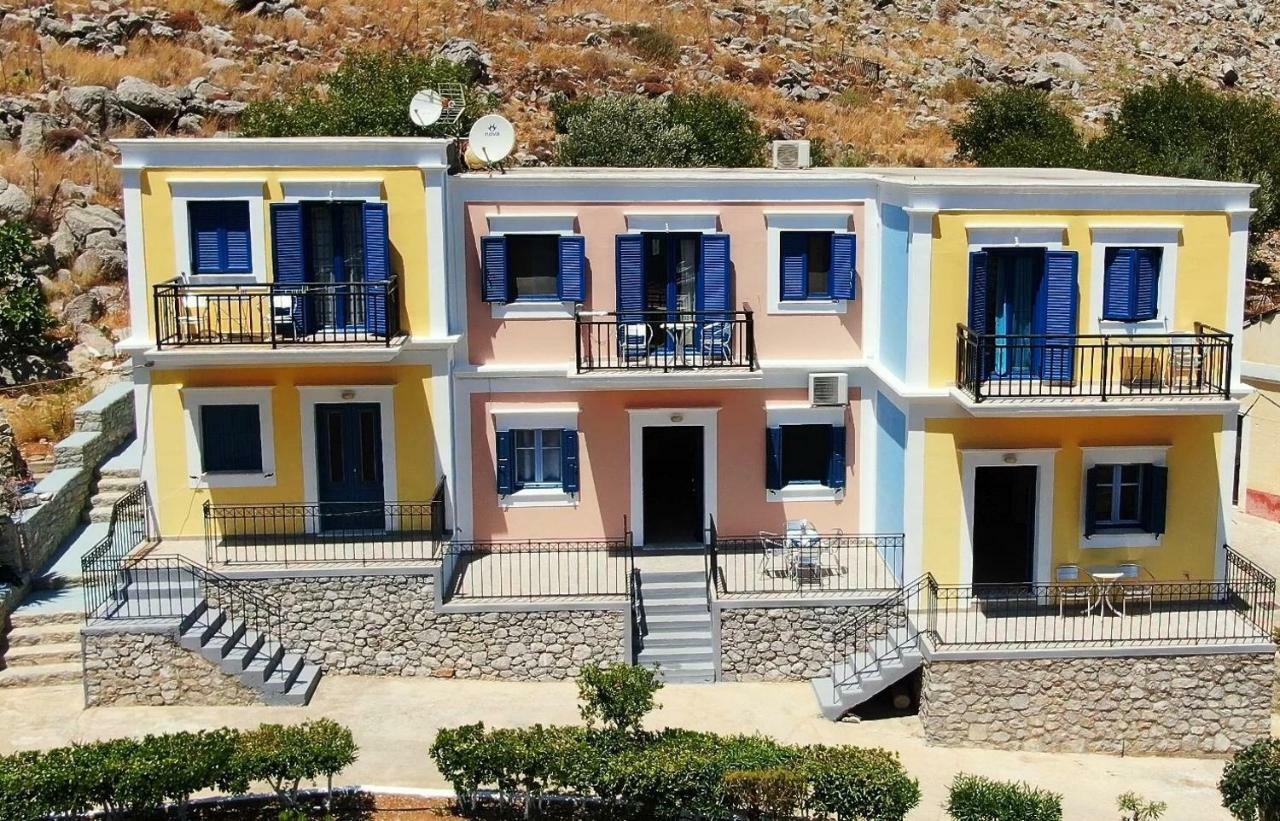 Irene Family Apartment Symi Exteriör bild