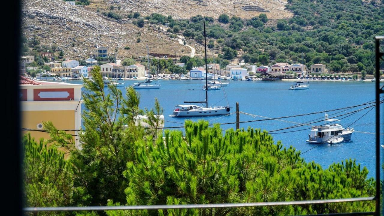 Irene Family Apartment Symi Exteriör bild