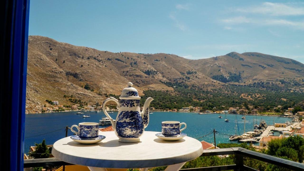 Irene Family Apartment Symi Exteriör bild