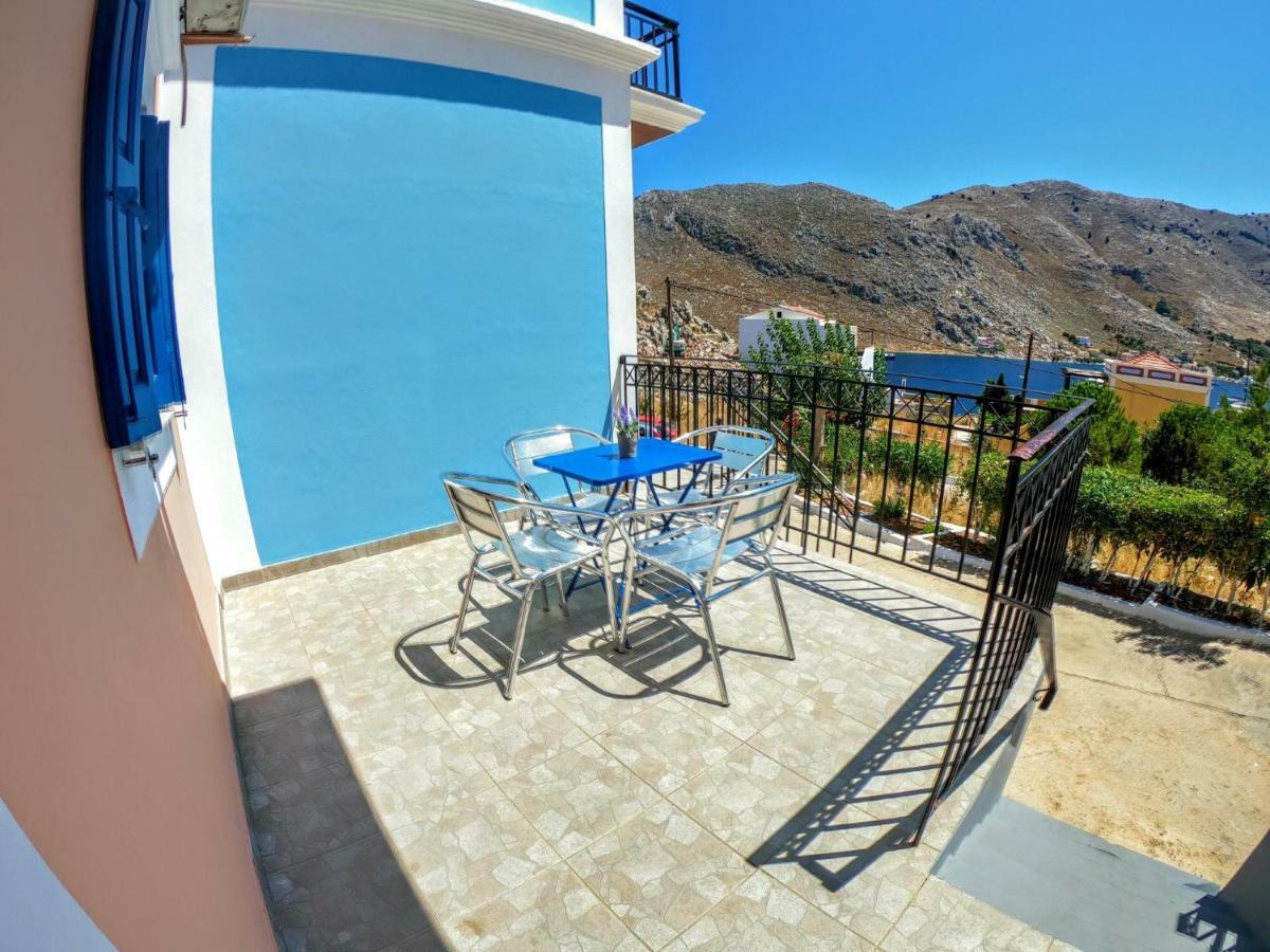 Irene Family Apartment Symi Exteriör bild