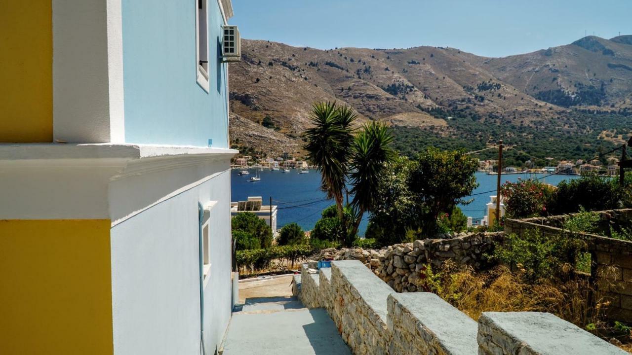 Irene Family Apartment Symi Exteriör bild